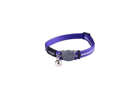 Collar Rogz Alleycat Sml - Purple