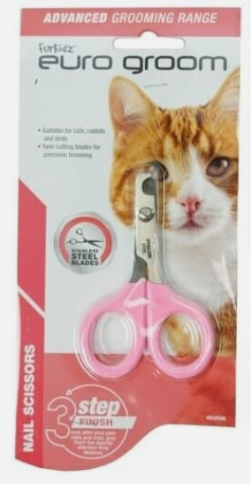 Euro Groom Cat Nail Scissors Round Nose