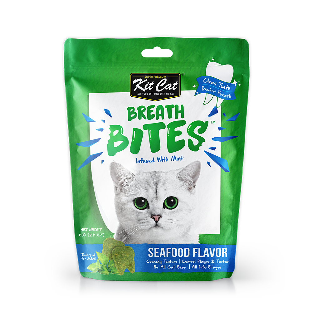 Kitcat Breath Bites 50g - Seafood