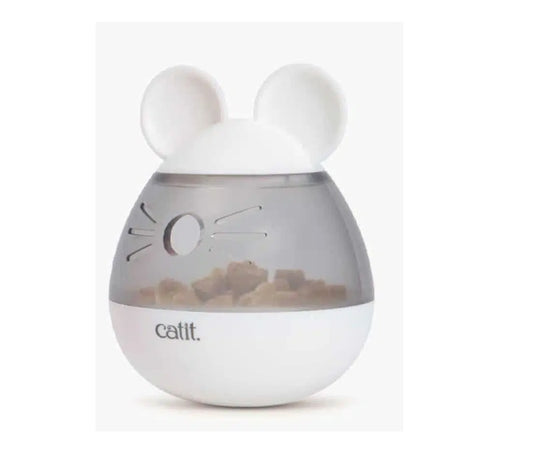 Catit Pixi Treat Dispenser Mouse White