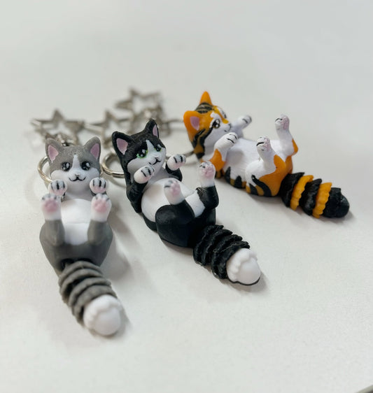 Cat Key Ring Starfall - Assorted Colours